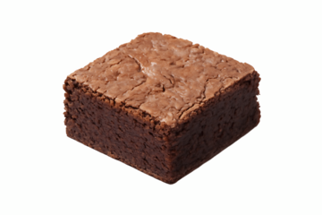 Delectable Chocolate Brownie: A square of rich, chocolatey indulgence, showcasing the perfect texture and depth of flavor, a tempting treat for any dessert lover.
