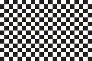 Fototapeta premium black and white seamless pattern, Seamless chess pattern