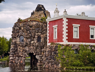 castle in the village