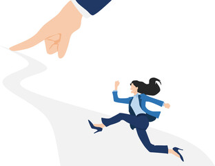 目標達成へのロードマップのイラスト