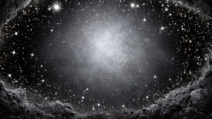 Obraz premium Stunning view of countless stars in the vast expanse of the night sky