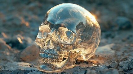 Aged Skull Photo