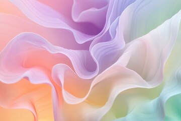 Fototapeta premium Tranquil abstract background with seamless pastel gradients and a soft, dreamlike glow for serene visual appeal