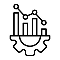 Measurement Vector Line Icon Design