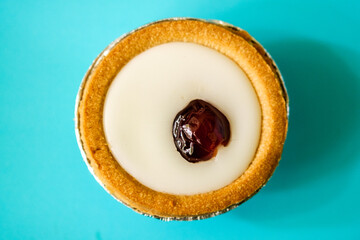 Authentic Traditional  Bakewell Tarts Fondant Icing and Almond And Respberry Filling