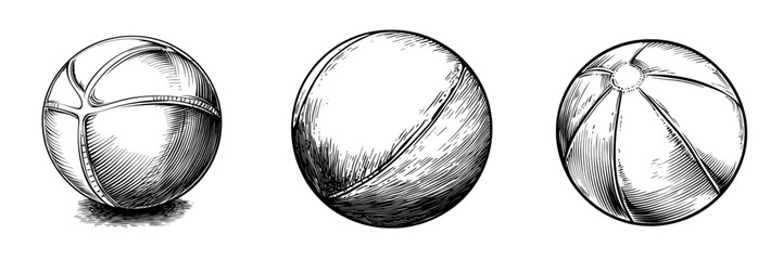 The beach ball icon is depicted in a modern style, represented as a flat sign and a solid pictogram, isolated on a white background, serving as a symbol and logo illustration with pixel-perfect