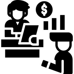 Investment Consultant Icon