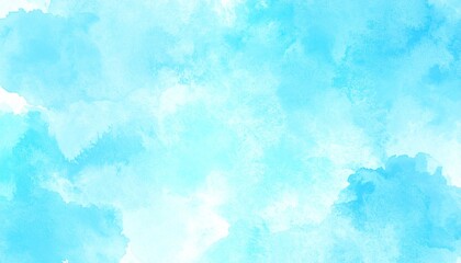 Peinture abstraite bleu clair cool, texture aquarelle