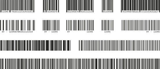 Product barcode collection for design elements