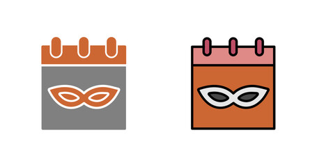 Mardi Gras Icon Design