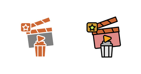 Holiday Movies Icon Design