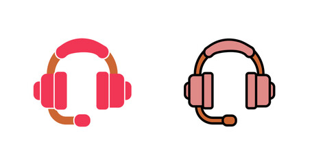 Gaming Headset Icon Design
