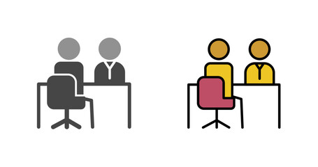 Interview Icon Design