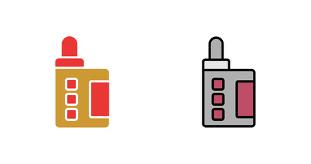 Electronic Cigarette Icon Design