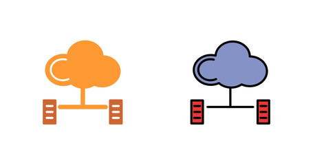 Cloud Computing Icon Design
