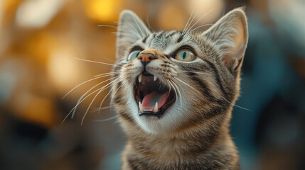 Young girl beams with joy while eating rainbow ice cream on a summer day in Virginia