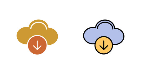 Cloud Computing Icon Design