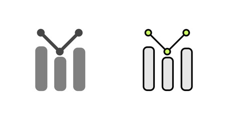Bar Chart Icon Design