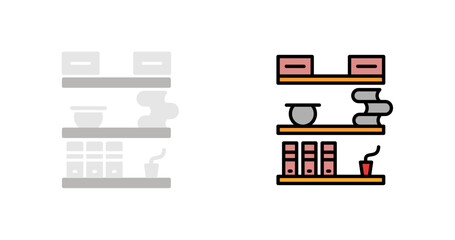 Shelf Icon Design