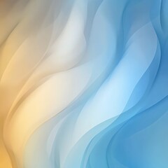 Calming abstract gradient background featuring serene blue and warm beige shades blending smoothly together.