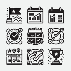Mental health icons set. Containing depression, anxiety, stress, mental care, empathy, loneliness, bipolar, PTSD, psychology symbol, panic, mind disorder and more. Vector illustration