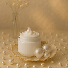 Facial Serum Drop on Skin