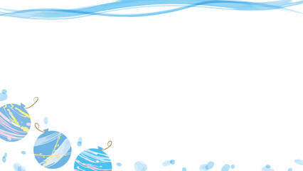 Colorful Water Balloon Frame (Splash & Wave Line)