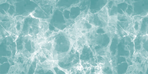Abstract teal and white marble texture background image