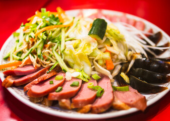 台湾料理　チャーシュー