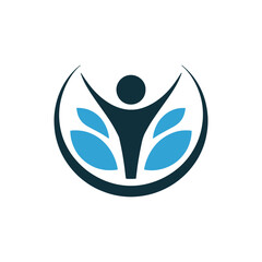 Wellness Logo Design Vector, Wellness Logo Design, Elegant and Modern Health and Lifestyle Branding