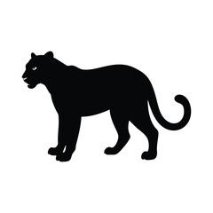 Fototapeta premium panther vector illustration
