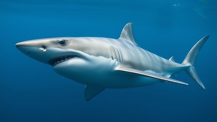 shark in the sea