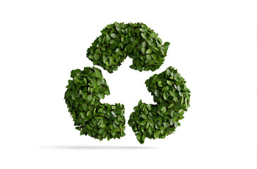 Green Leaf Recycling Symbol