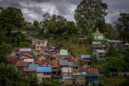 Berastagi village @ Berastagi, Indonesia