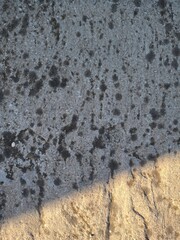 stone wall texture with a ray of light