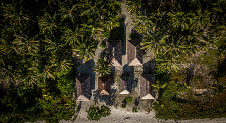 Kimo resort view @ Panjang Island, Indonesia