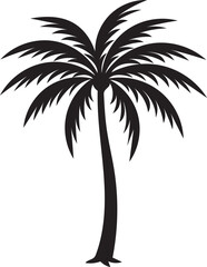 Obraz premium palm tree silhouette