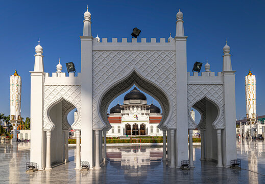 Masjid Raya Baiturrahman port @ Banda Aceh, Indonesia