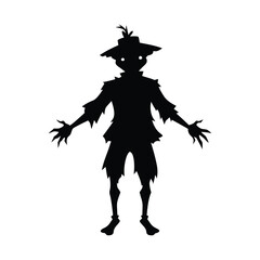 witch on a white background