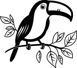 Obraz premium Graffiti bird graphic vector design