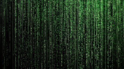 Abstract digital code background