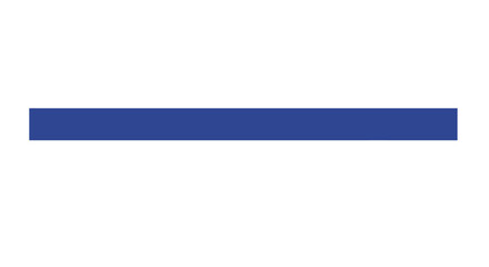 Solid Horizontal Blue Line