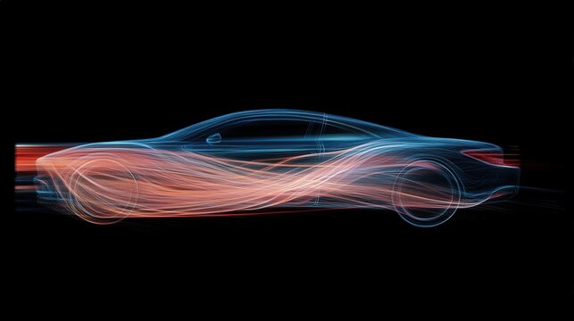 car's journey, tracking increases in velocity and smooth transitions between speed phases.