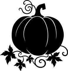 pumpkin, silhouette, Halloween,  vector bundle