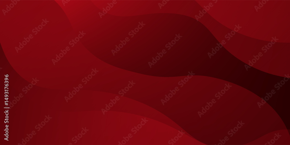 Poster red abstract background with dynamic shapes composition simple