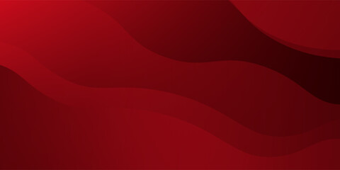 Red abstract background with dynamic shapes composition simple