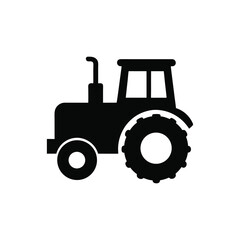 tractor isolated on white background