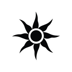 abstract flower logo