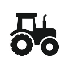 tractor isolated on white background