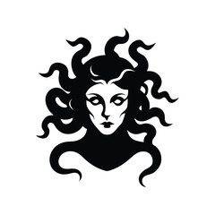 girl with long hair art